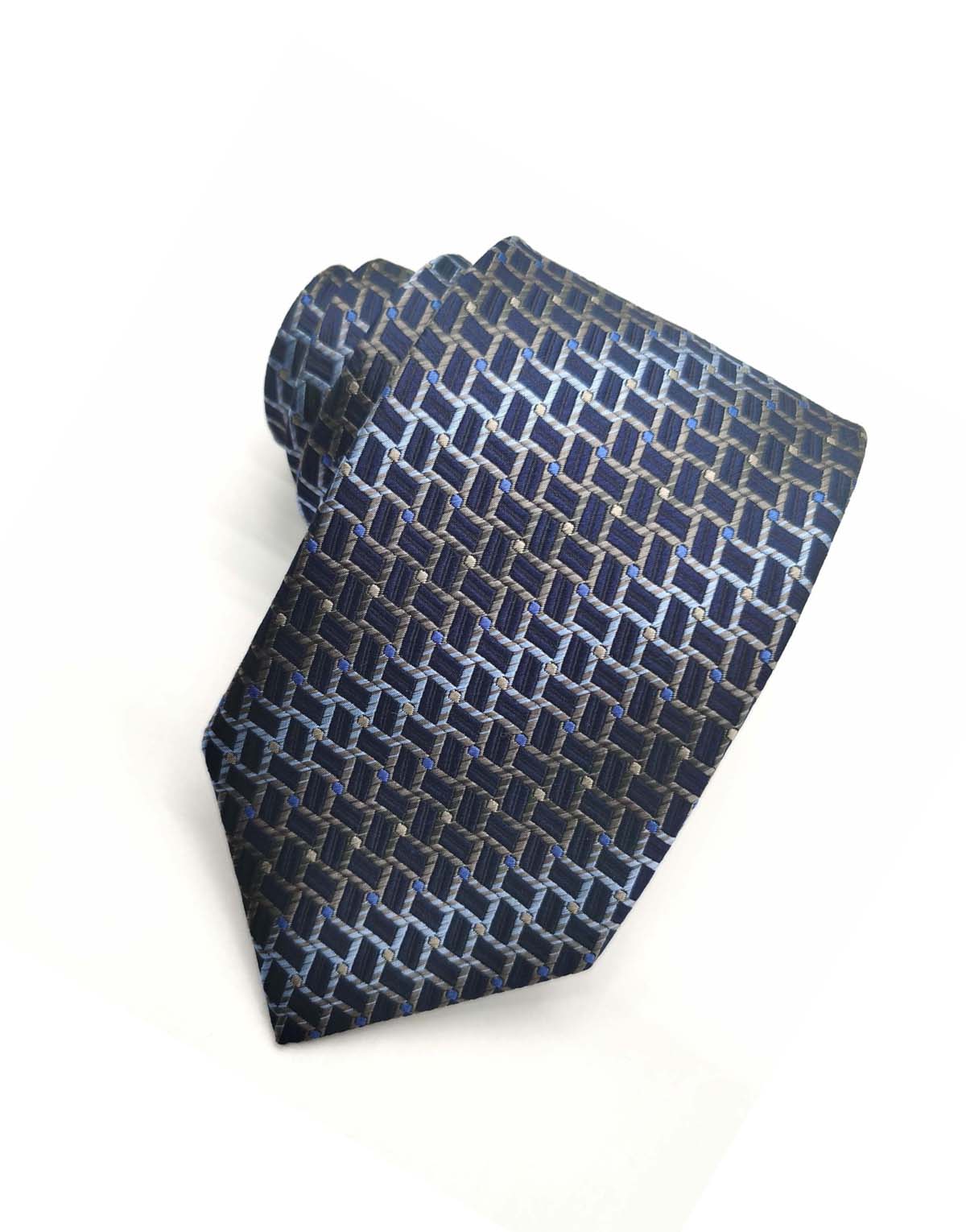8cm high-quality silk tie-T10